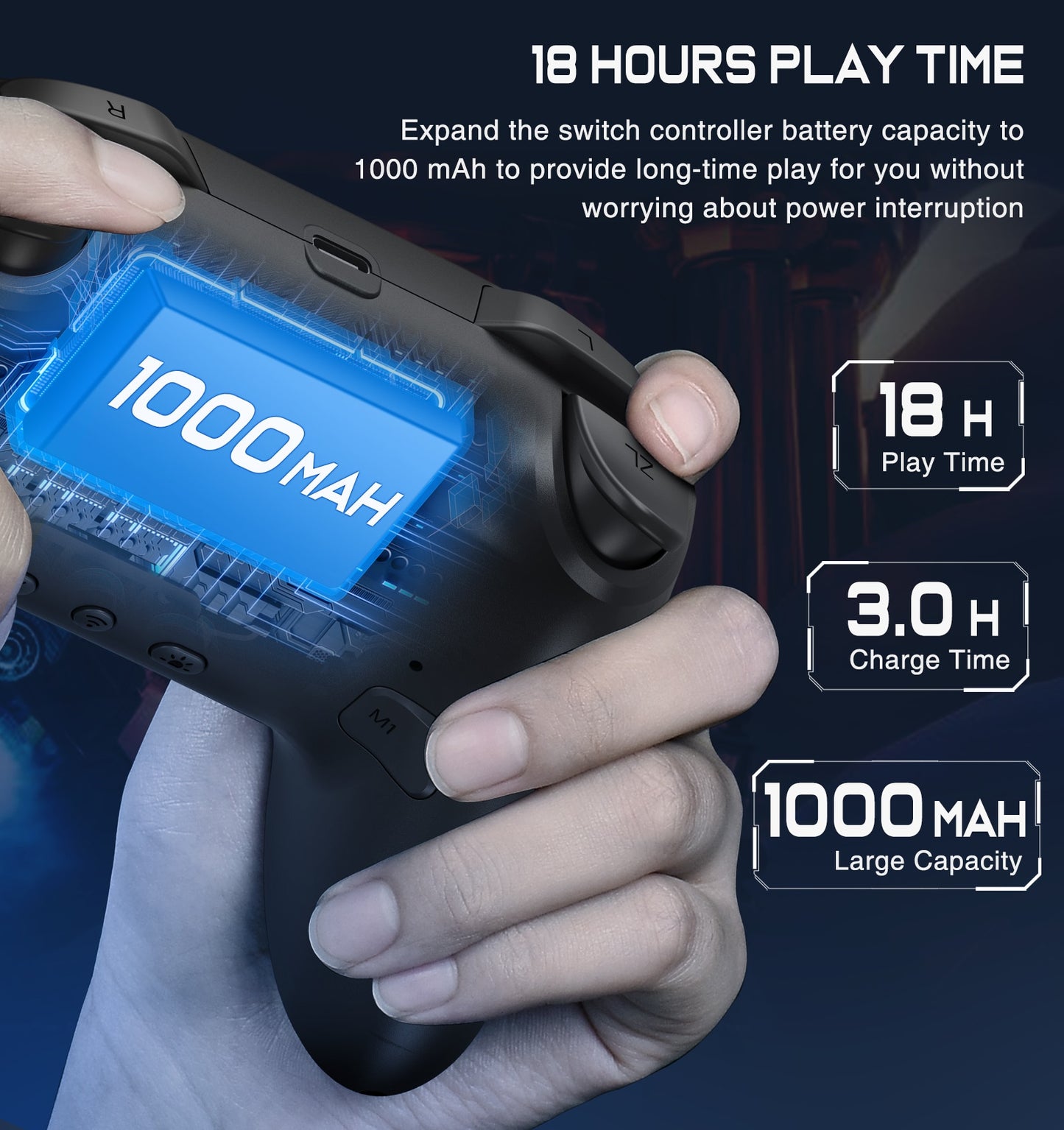 Wireless Controller For Nintendo Switch/Switch OLED/Switch Lite